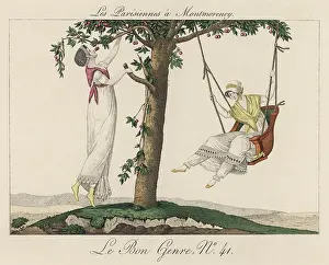 Scalloped: Swinging Fashions circa 1810