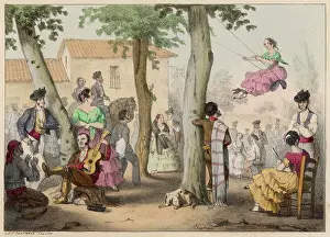 Grosvenor Prints: SWINGING IN SPAIN