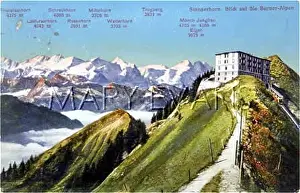 Wetterhorn: SWISS ALPS/BERNESE C1910