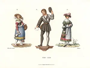 Hefner Altenecks: Swiss costumes of the first half of the 16th century