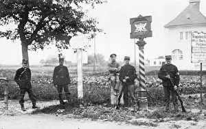 Duchy: Swiss and German border posts