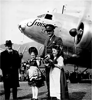 Swissair: SWISSAIR'S FIRST ROUTE