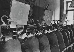 Switchboard: Switchboard of a German tank army - Eastern Front, 1943