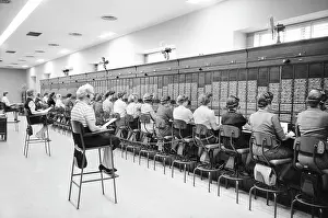 Trikosko: switchboard operators - occupations - employment and labor