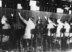 Petrograd: Switchboard St. Petersburg, 1917