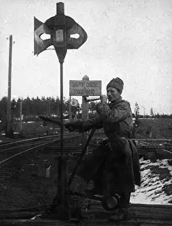 Blows: Switchman at the Trans-Siberian Railway, 1929