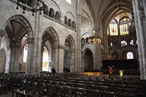 Helvetia: SWITZERLAND. Basel. Cathedral. Gothic art. Architecture