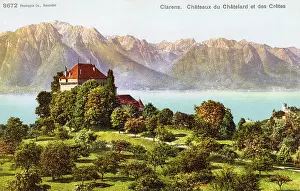 Leman: Switzerland - Clarens - Chateaux du Chatelard