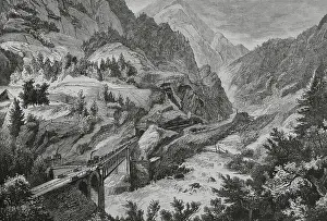Capuz: Switzerland. The Gotthard Railway