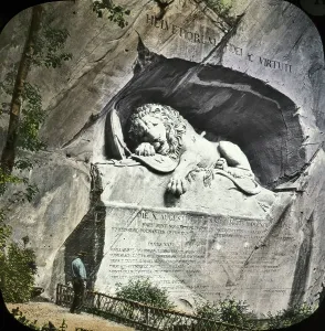 Hewn: Switzerland - Lucerne the Lion Monument