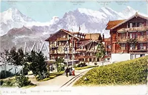 Kurhaus: SWITZERLAND/MURREN 1906