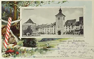 Solothurn: Switzerland - Solothurn - Amthausplatz