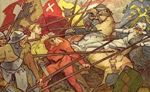 1386: Switzerland, war against Austria, battle of Sempach