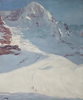 Lavery: Switzerland in Winter The Monk