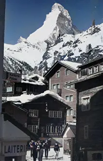 Ofcolourisedpic: SWITZERLAND/ZERMATT