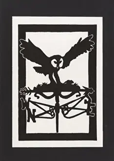 Vane: Swooping owl weathervane