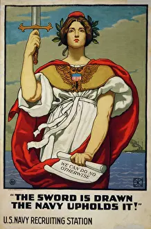 Otherwise: The sword is drawn, the Navy upholds it!
