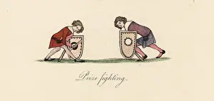 Cudgel: Sword fighting for prizes, 14th century