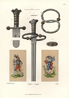Hefner Altenecks: Sword of a German mercenary, early 16th century