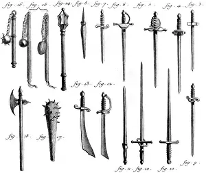 Cudgel: SWORDS, DAGGERS, MACES