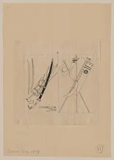 Scabbards: Swords and scabbards, banners and standards