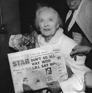 Lyndon: Sybil Thorndike, British actress of stage and screen
