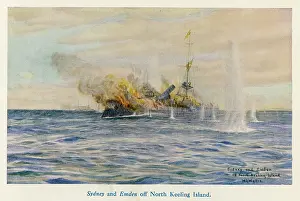 Destroys: SYDNEY DESTROYS EMDEN