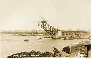 Dorman: Sydney Harbour Bridge, Australia - Construction (1 of 2)
