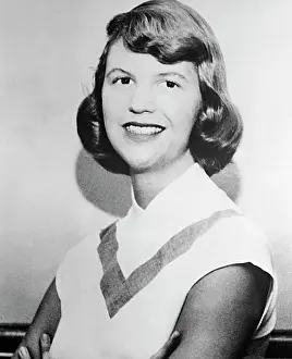 Plath: SYLVIA PLATH, portrait. ?