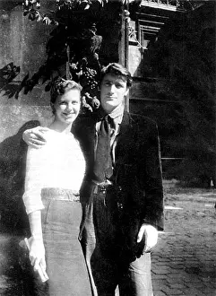 Plath: SYLVIA PLATH and TED HUGHES, on their honeymoon, ?