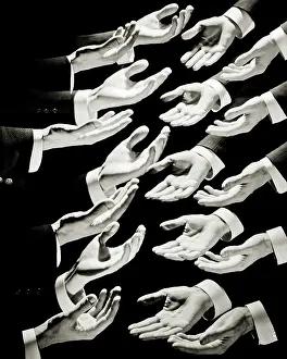 Supplication: Symbolic Composite Montage Multiple Exposure Graphic