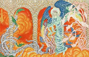 Symbolist: A symbolist image of paradise