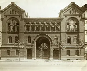 Lindenstrasse: Synagogue Lindenstrasse in Berlin, 1909