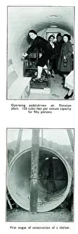 Filtration: Synthaprufe air raid shelters, WW2
