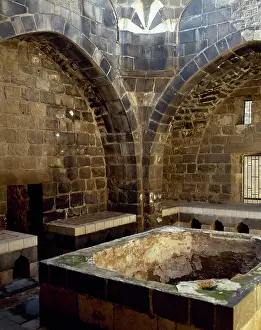 Mamluk: Syria. Bosra. Hammab Manshak. Old public baths. 14th century