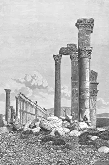 Colonnades: SYRIA/PALMYA/PILLARS