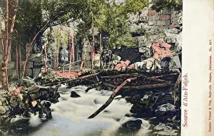 Baalbek: Syria - The Source of the Fidjeh Stream (Pharpar)