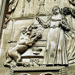 Banish: Szene in the choir stalls of Louka