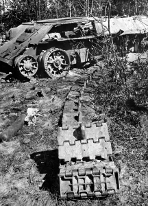 Downed: T-34 in Latvia, 1944