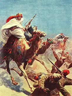 Deeds: T E Lawrence of Arabia in action during WW1
