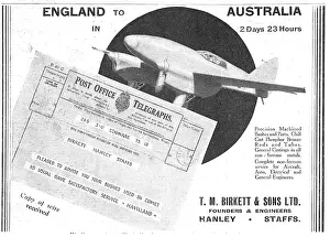 Birkett: T M Birkett Founders & Aero Engineers