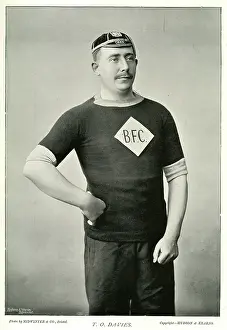 Footballers: T O Davies, Rugby player