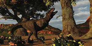 Frustration: T-Rex bellows in frustration