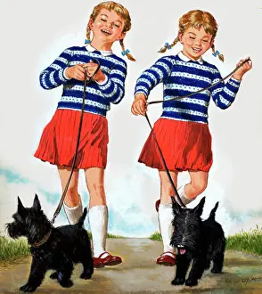 Pigtails: T is for Twin