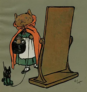 Tabitha: Tabitha dressed as Red Riding Hood