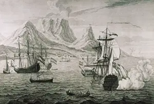 Gucht: Table Bay, Cape of Good Hope, 1736
