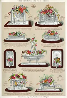 Mirrors: Table Ornaments and Wall Mirrors, Plate 98