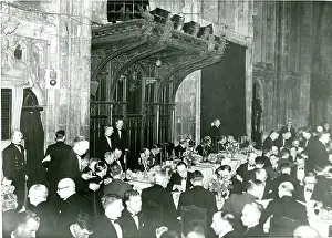 Guildhall: The top table at the Royal Aeronautical Society...s 80th a