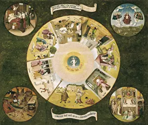 Aeken: Table of the Seven Deadly Sins, by Bosch