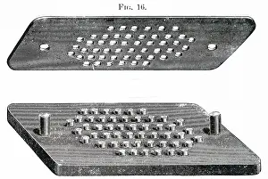 Pills: Tablets. Tablet plate